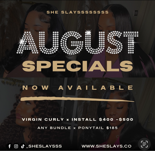 AUGUST INSTALL + BUNDLE SALE